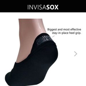 3 x 1 Invisasox Men's No Show Sock (9-10)